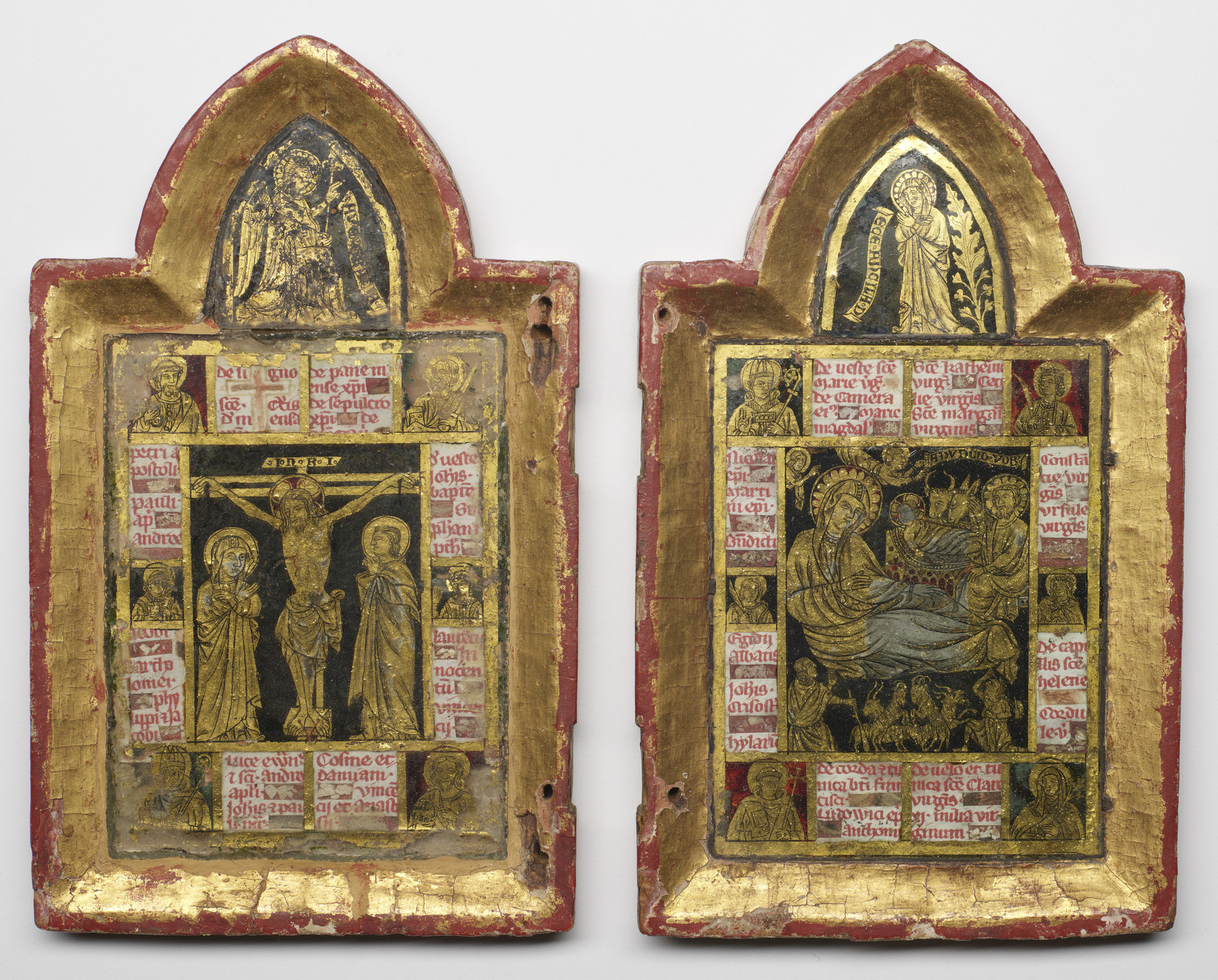 Image for Diptych-reliquary: the Crucifixion and the Nativity